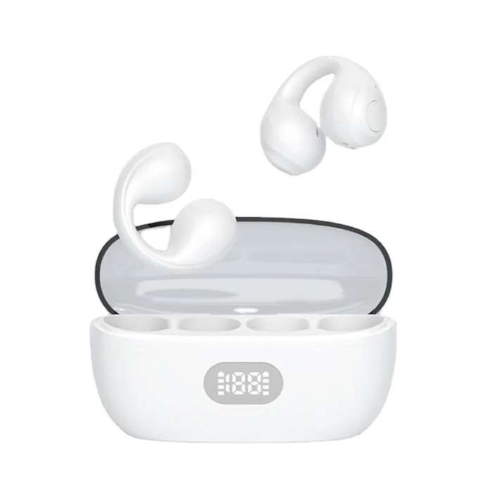 AIR8 Clip Ear TWS With Digital Display Charging Bin Wireless Bluetooth Earphones Earbuds K56