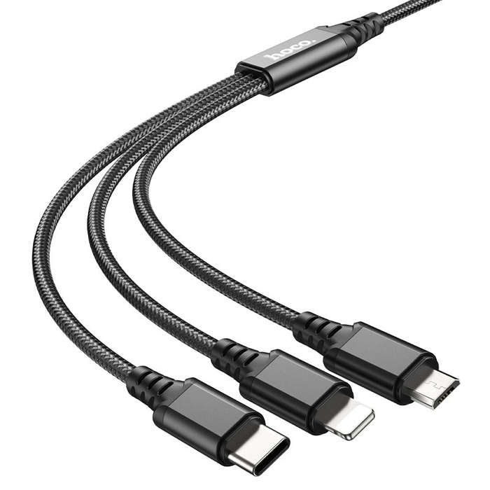 Hoco 3 in 1 Super Charging Cable