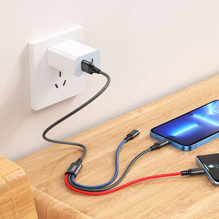 Hoco 3 in 1 Super Charging Cable