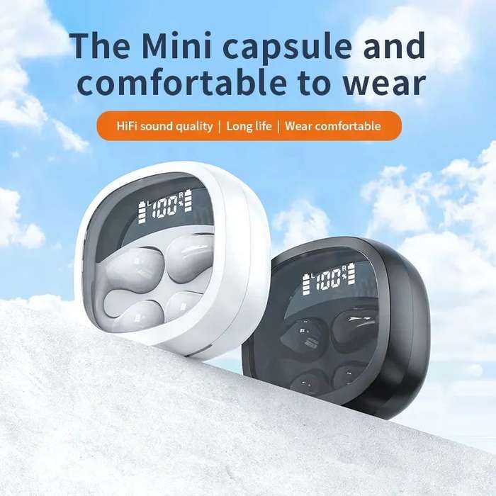 Clip-on Stylish Hi-Fi Sound Sweat-Proof Earbuds