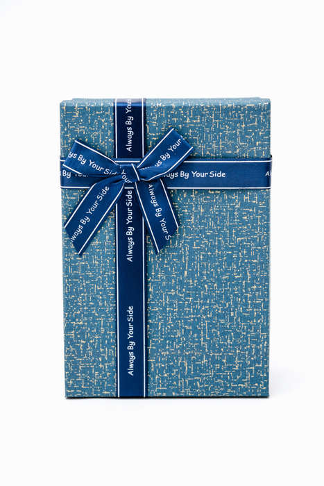 Senza 3 Piece Empty Gift Box With Lid & Ribbon