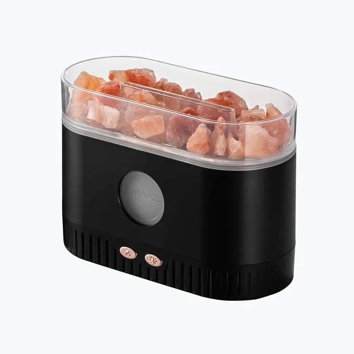 Crystal Salt Stone Flame Aroma Diffuser