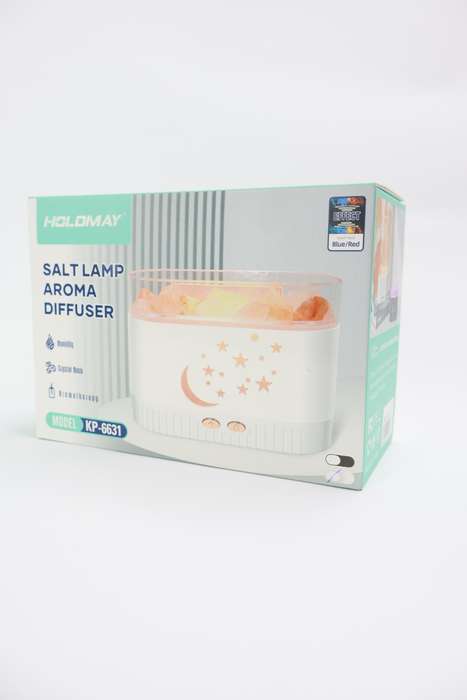 Crystal Salt Stone Flame Aroma Diffuser