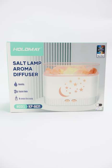 Crystal Salt Stone Flame Aroma Diffuser