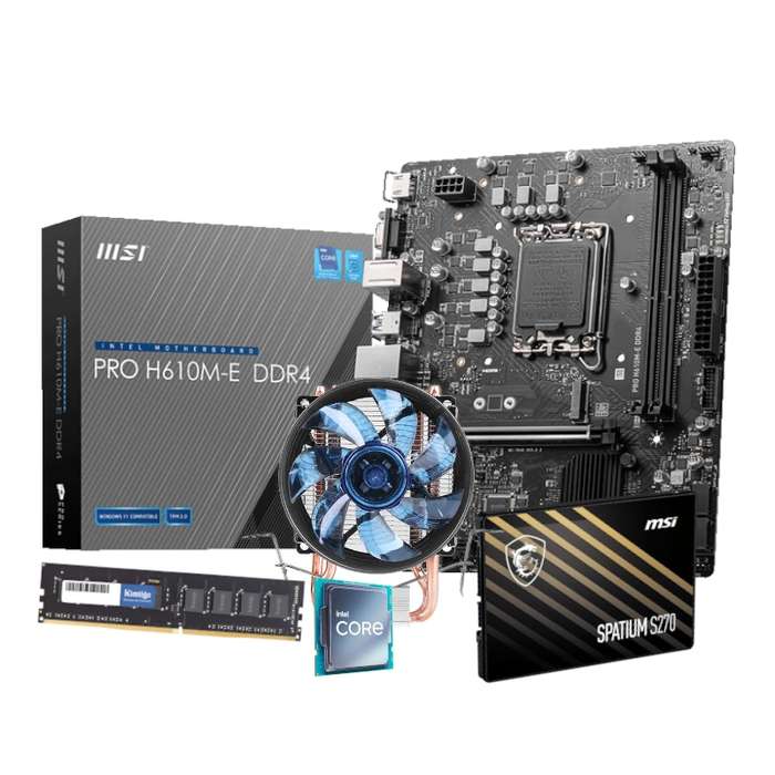 PCBUILDER INTEL I3 12100 MSI UPGRADE KIT
