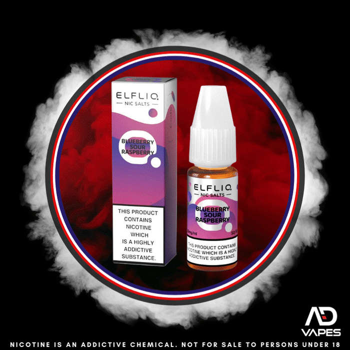 ELFLIQ by Elf Bar Blueberry Sour Raspberry 50mg 30ml