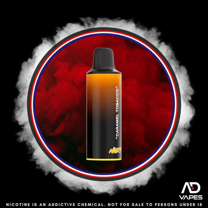 Nasty PX10 5000 2-Pack 50mg Caramel Tobacco