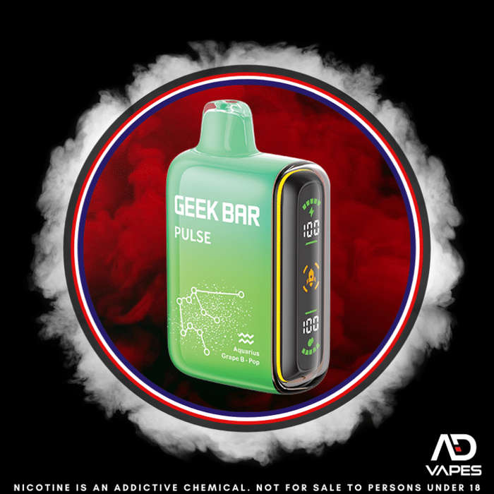 Geek Bar Pulse 15k 50mg Grape Blow Pop