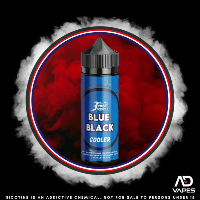 Cosmic Dropz 3rd World Blue Black Cooler 120ml Flavour Shot
