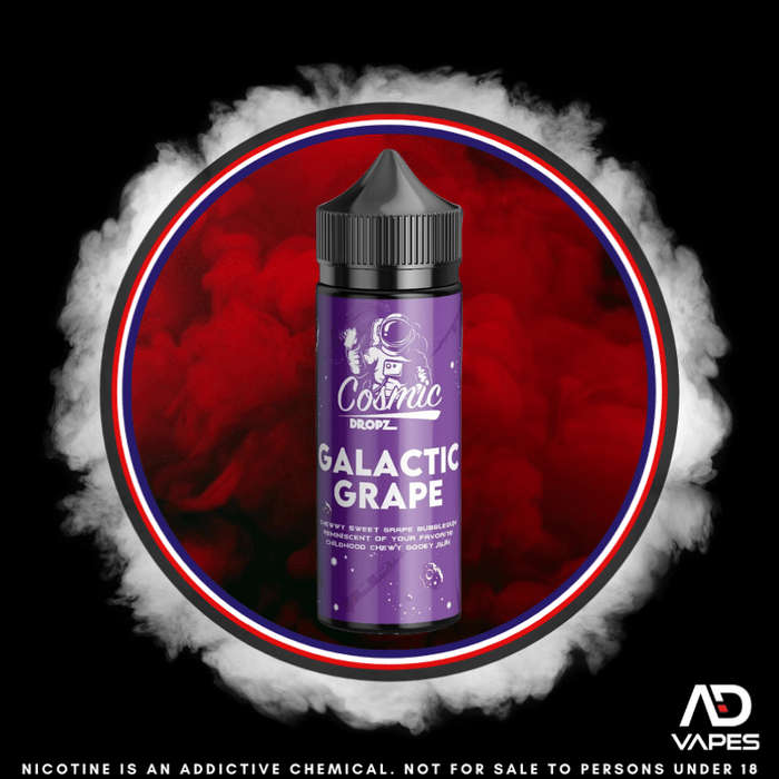 Cosmic Dropz Galactic Grape 120ml Flavour Shot
