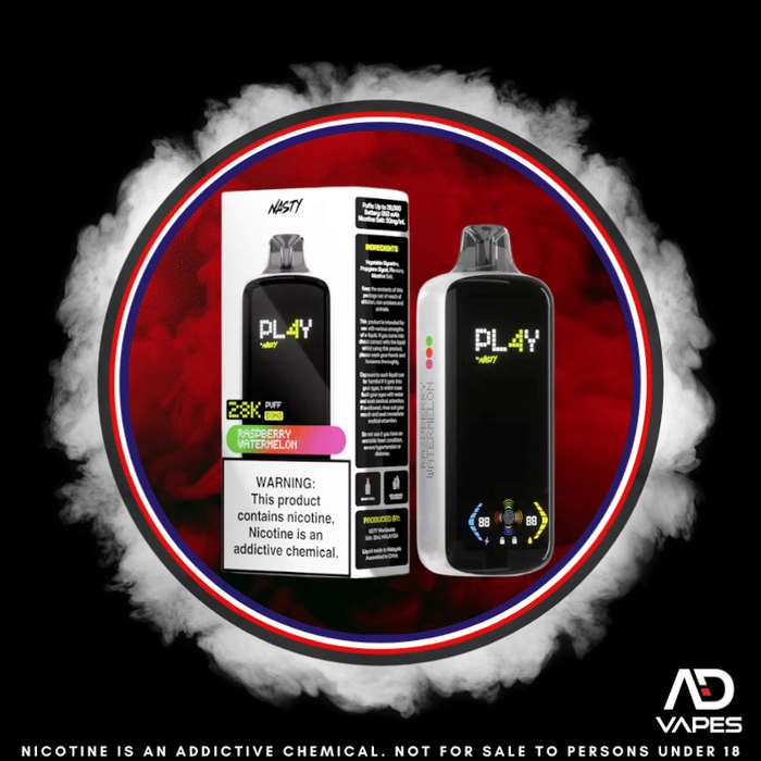 Nasty Play 28K 50mg Raspberry Watermelon