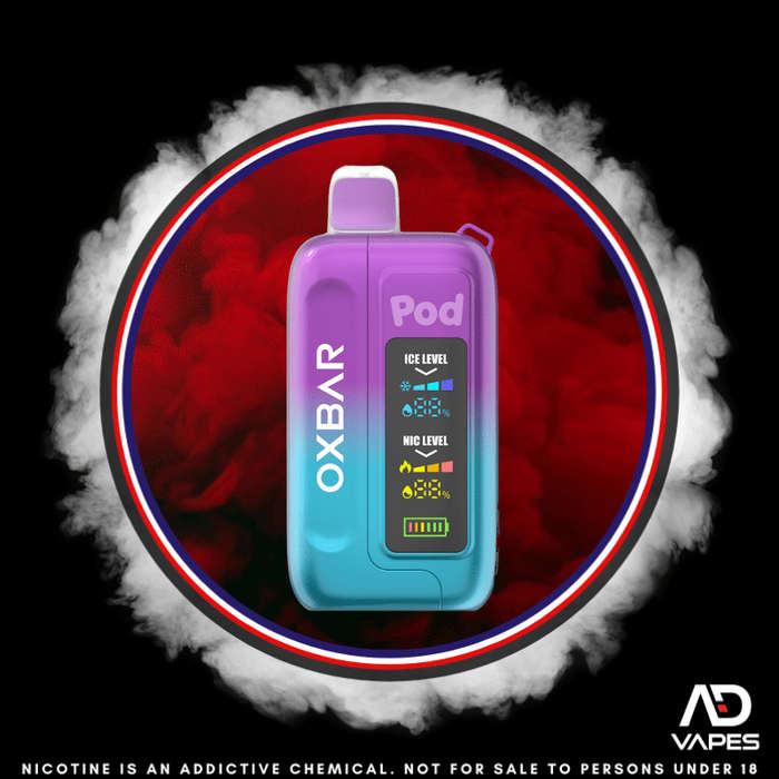 Oxbar Ice+Nic 35K Watermelon Apple Gush