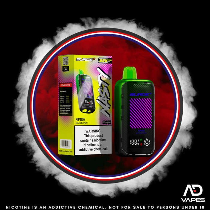 Nasty Surge 55K 50mg Blackcurrant