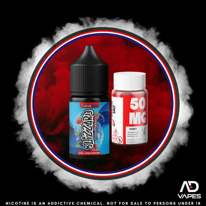 Blizzard Berry Fusion 50mg 30ml Longfill Kit