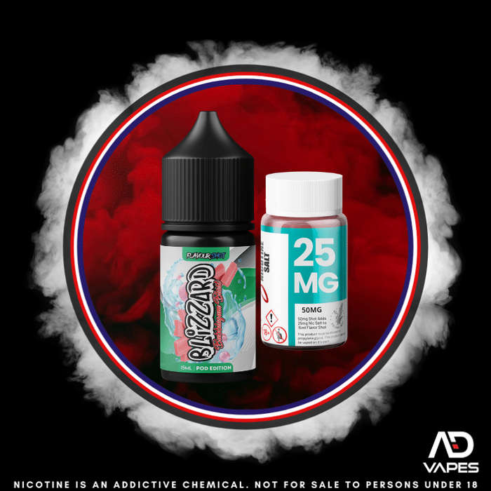 Blizzard Bubblegum Blast 25mg 30ml Longfill Kit