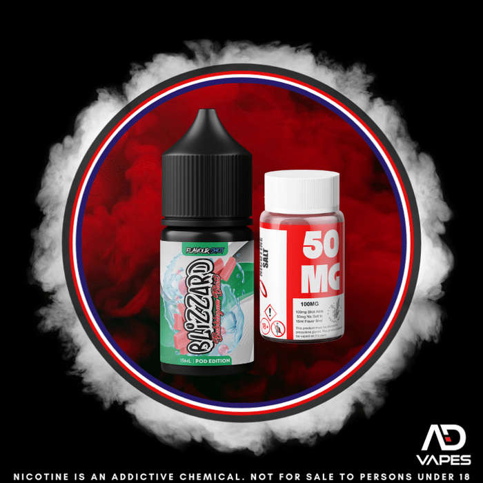 Blizzard Bubblegum Blast 50mg 30ml Longfill Kit