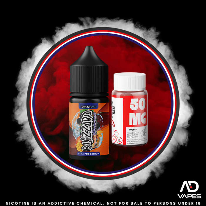 Blizzard Mango Blackcurrant 50mg 30ml Longfill Kit