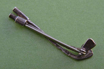 Silver Golf Brooch |  |