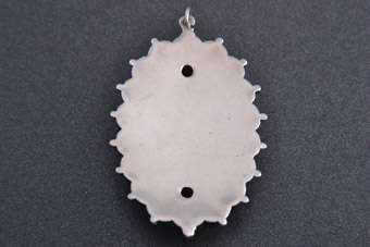 Silver Victorian Pendant |  |