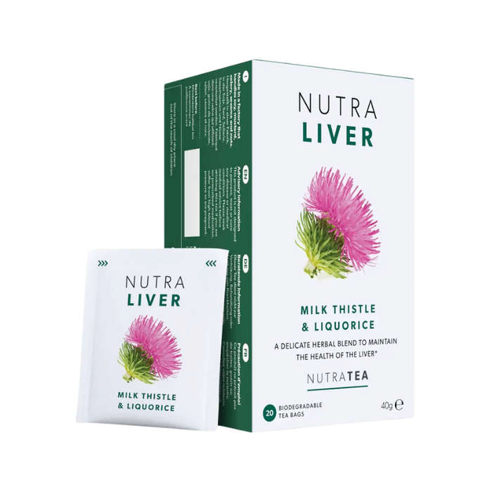 NutraTea NutraLiver (Milk Thistle & Liquorice) Teabags 20