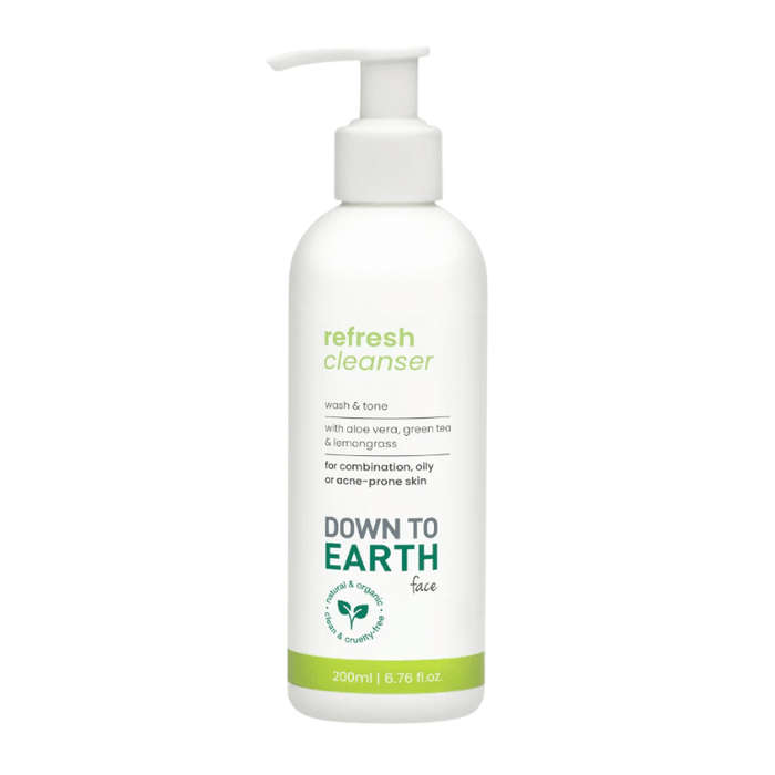 Down to Earth Refresh Cleanser 200ml