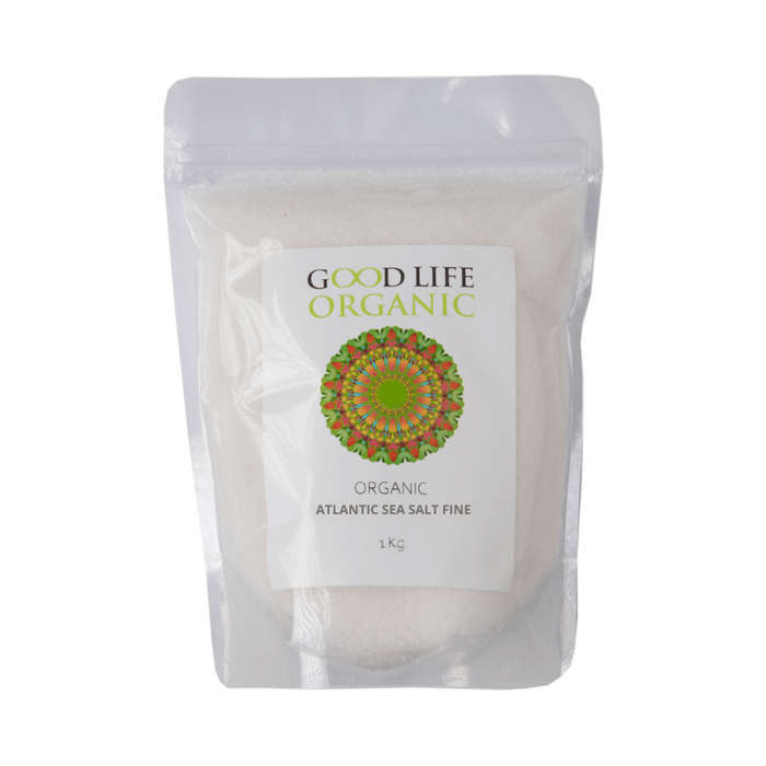 Good Life Organic Atlantic Sea Salt Fine 1kg