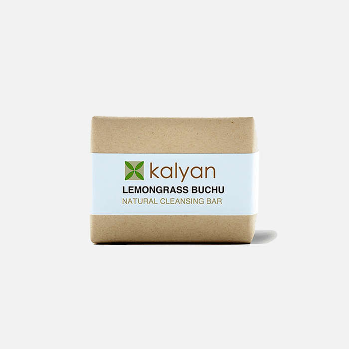 Kalyan Herbal Lemongrass and Buchu Soap Bar 100g