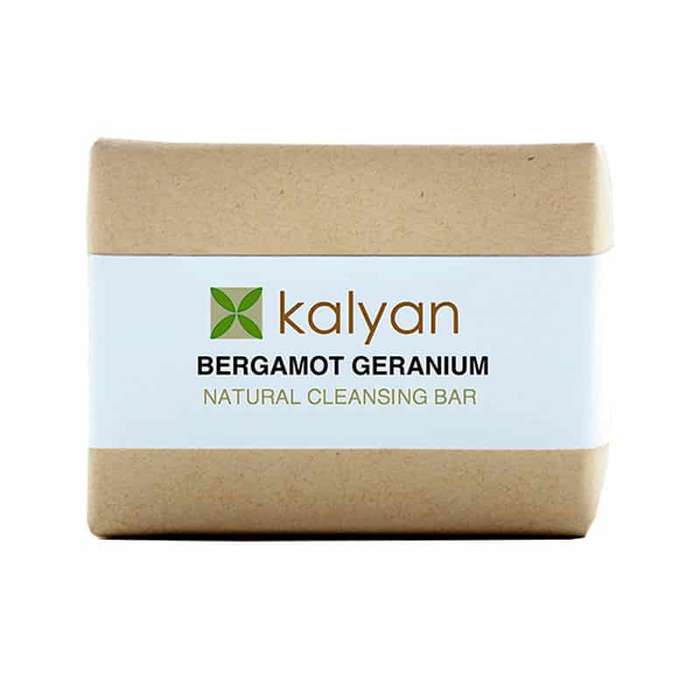 Kalyan Herbal Bergamot and Geranium Soap Bar 100g