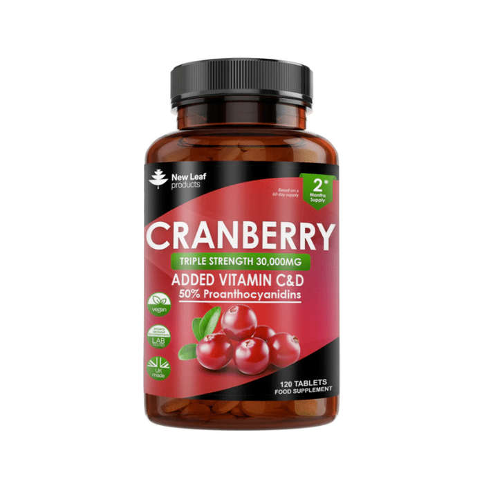 New Leaf Cranberry with Vitamin C & D 120