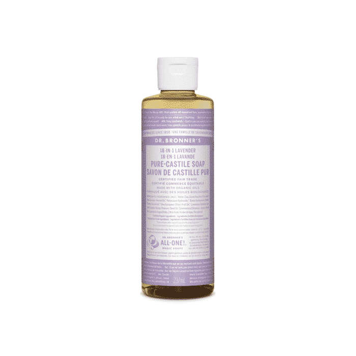 Dr Bronners Lavender Pure Castille Liquid Soap 237ml