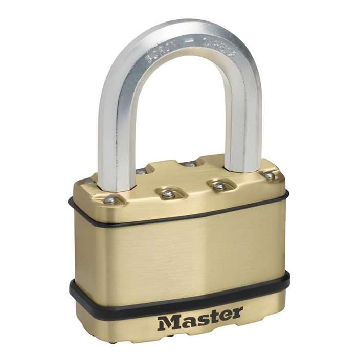 Padlock Master Lock Excell 64mm Laminated Brass Ma455008
