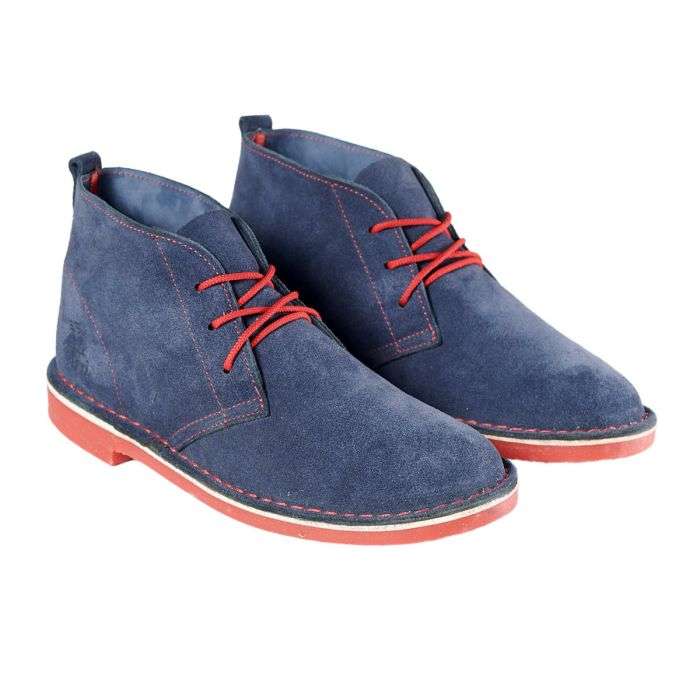 Bata Safari Boot Blue/Red Ladies No 5