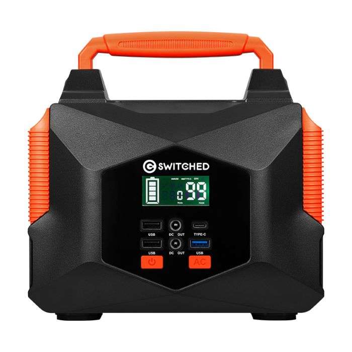 Switched Portable Power Station 200Watt 146-52Wh