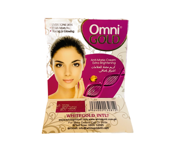 Omni Gold Anti-Marks Cream  Ultra Brightening Formula