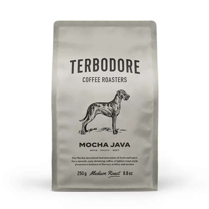 Terbodore Mocha Java Coffee Beans  250g | Smooth & Balanced Blend