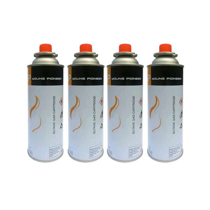 Young Pioneer Butane Canister 220g*4  Portable, Efficient & Clean-Burning