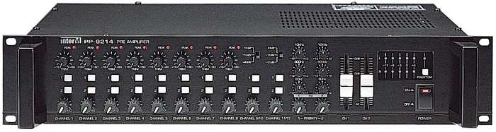 interM Pre Amplifier - PP-9214 - Public Address Pre-Amplifier