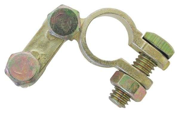 Battery Terminal - Positive - Brass Plated