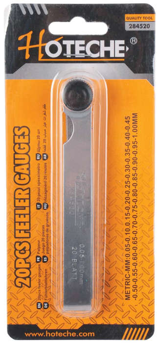 20 Blade Feeler Gauge