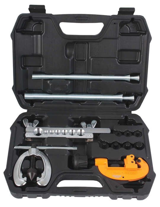 Pipe Flaring Tool Set - Single and Double Flare