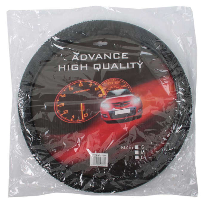 Vinyl Steering Wheel Cover - Black