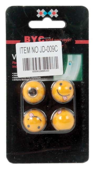 Valve Caps - Emoji - Cheeky Face