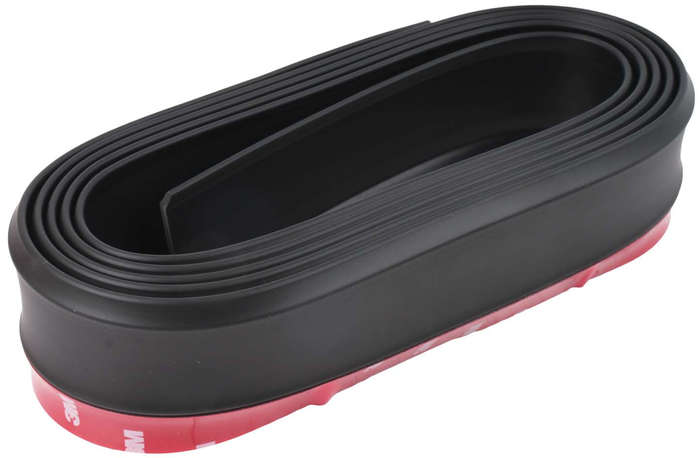 Front Bumper Lip - Univeral - 2.5m - Black