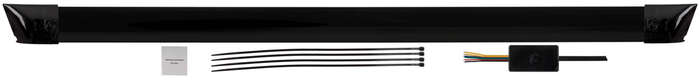 Universal Spoiler with LED Light - Black Strip