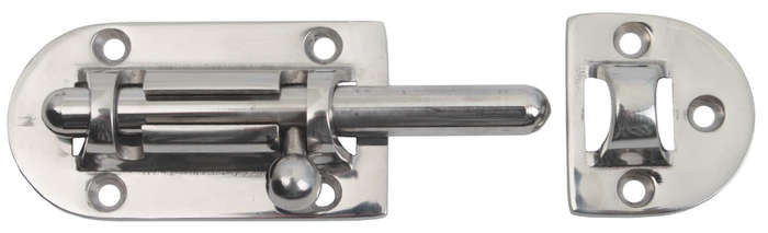 Barrel Bolt - 316 Stainless Steel - 107mm x 38mm