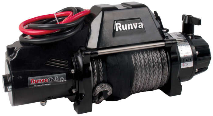 Runva 12 Volt - 12500lb (5670kg) - Electric Winch - IP67