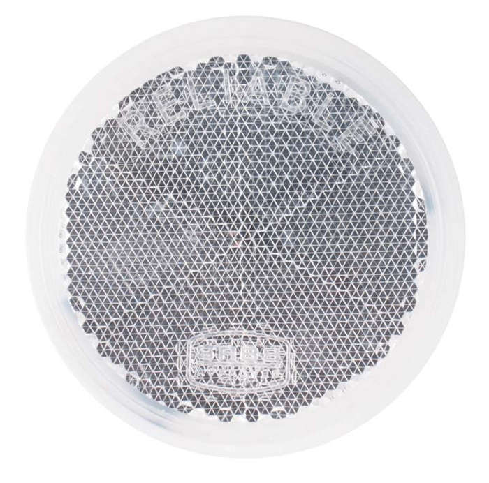Round Clear Reflector - 63mm