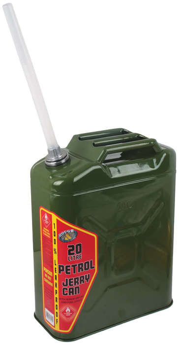 Jerry Can - 20L with Screw Cap and Spout