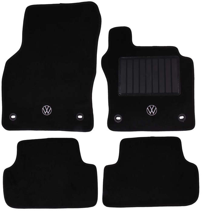 VW Golf 8 OEM Carpet Mat Set - 4 Piece