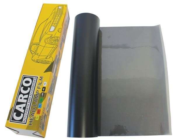 Headlamp Film - Light Black Matt - 40cm x 1m